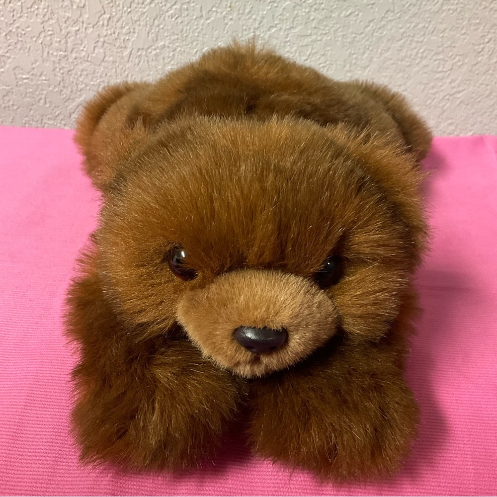 Vintage TY Beanie Buddy “PAWS” the Brown Bear Tush Tag 1996 Nostalgic Toys